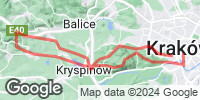 Track GPS Mnikowska i Lasek Wolski zimowo